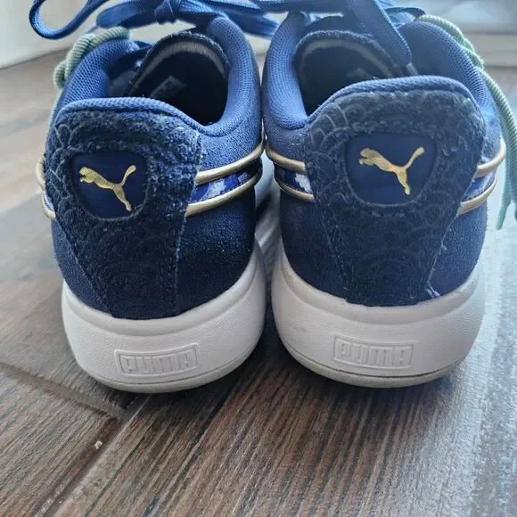 Puma Suede Mayu Kimono Womens Size 6.5 M Sneakers Casual Shoes - Picture 6 of 11